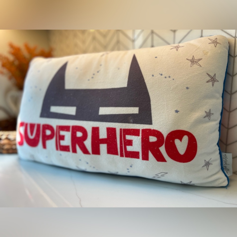 Superhero Themed Pillow